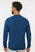 Adidas A586 Mens Crewneck Sweatshirt Collegiate Navy Blue Model Back