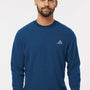 Adidas Mens Crewneck Sweatshirt - Collegiate Navy Blue - NEW