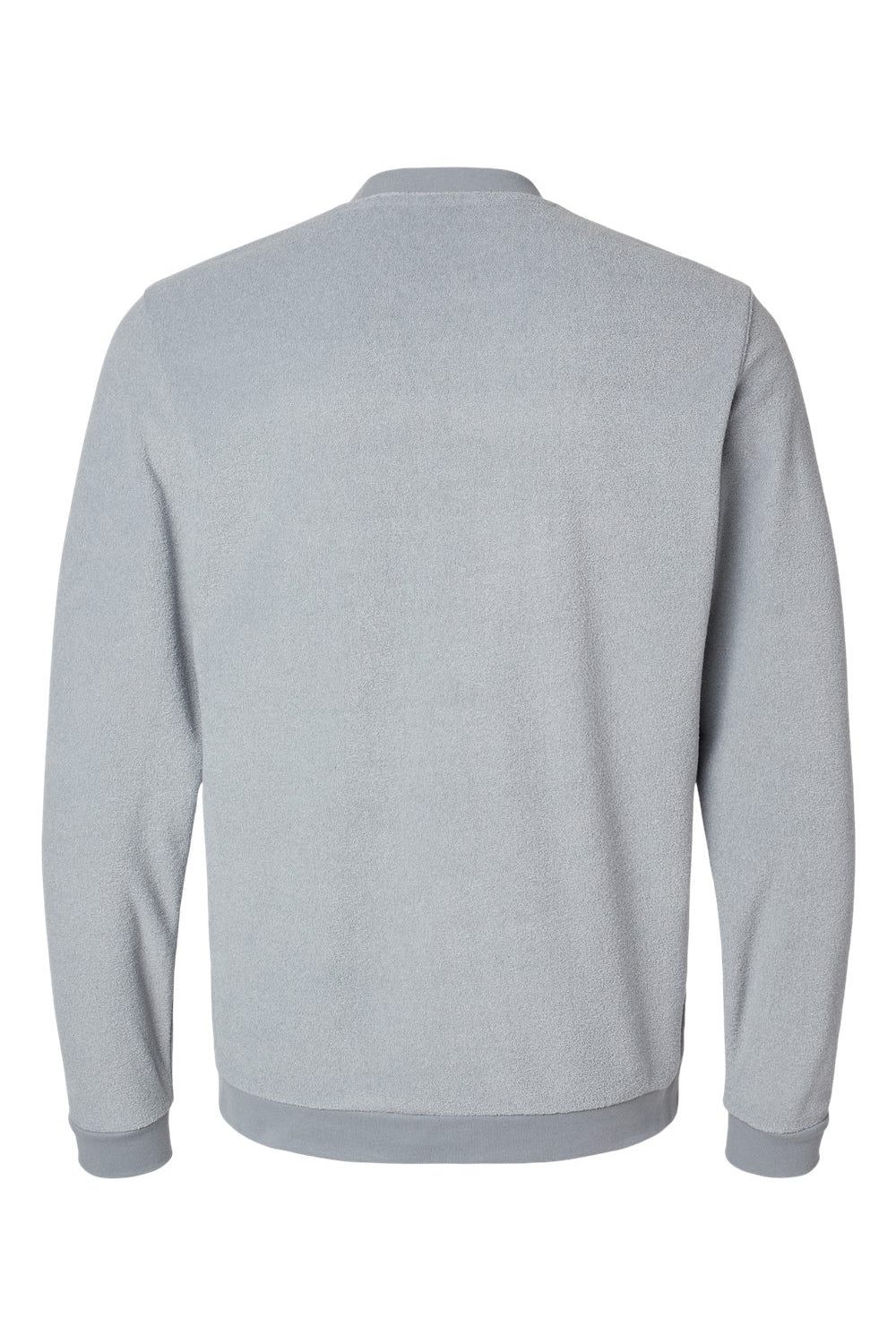 Adidas A586 Mens Crewneck Sweatshirt Grey Flat Back