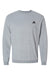 Adidas A586 Mens Crewneck Sweatshirt Grey Flat Front
