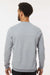 Adidas A586 Mens Crewneck Sweatshirt Grey Model Back