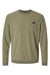Adidas A586 Mens Crewneck Sweatshirt Olive Strata Flat Front