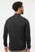 Adidas A587 Mens 1/4 Zip Sweatshirt Black Model Back