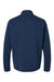 Adidas A588 Mens Spacer 1/4 Zip Sweatshirt Collegiate Navy Blue Flat Back