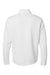 Adidas A588 Mens Spacer 1/4 Zip Sweatshirt Core White Flat Back