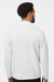 Adidas A588 Mens Spacer 1/4 Zip Sweatshirt Core White Model Back
