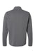 Adidas A588 Mens Spacer 1/4 Zip Sweatshirt Grey Flat Back