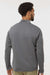 Adidas A588 Mens Spacer 1/4 Zip Sweatshirt Grey Model Back