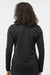Adidas A589 Womens Spacer 1/4 Zip Sweatshirt Black Model Back