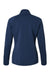 Adidas A589 Womens Spacer 1/4 Zip Sweatshirt Collegiate Navy Blue Flat Back