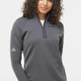 Adidas Womens Spacer 1/4 Zip Sweatshirt - Grey - NEW
