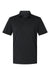 Adidas A590 Mens Short Sleeve Polo Shirt Black Flat Front