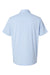 Adidas A590 Mens Short Sleeve Polo Shirt Blue Dawn Melange Flat Back