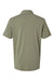 Adidas A590 Mens Short Sleeve Polo Shirt Olive Strata Melange Flat Back
