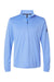 Adidas A401 Mens 1/4 Zip Pullover Blue Fusion Flat Front