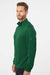 Adidas A401 Mens UPF 50+ 1/4 Zip Sweatshirt Collegiate Green Model Side