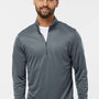 Adidas Mens UPF 50+ 1/4 Zip Sweatshirt - Onix - NEW