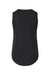 LAT 2692 Youth Girls Relaxed Fine Jersey Tank Top Black Flat Back