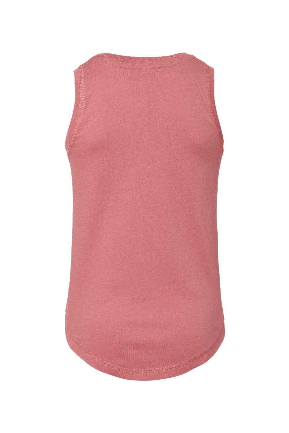 LAT 2692 Youth Girls Relaxed Fine Jersey Tank Top Mauvelous Pink Flat Back