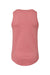 LAT 2692 Youth Girls Relaxed Fine Jersey Tank Top Mauvelous Pink Flat Back