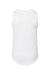 LAT 2692 Youth Girls Relaxed Fine Jersey Tank Top White Flat Back
