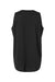 LAT 3592 Womens Relaxed Fine Jersey Tank Top Black Flat Back