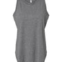 LAT Womens Relaxed Fine Jersey Tank Top - Heather Granite Grey - NEW