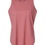 LAT Womens Relaxed Fine Jersey Tank Top - Mauvelous Pink - NEW