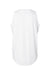 LAT 3592 Womens Relaxed Fine Jersey Tank Top White Flat Back