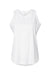 LAT 3592 Womens Relaxed Fine Jersey Tank Top White Flat Front