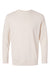 LAT 6935 Mens Vintage Wash Fleece Crewneck Sweatshirt Washed Natural Flat Front
