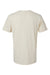 LAT 6902 Mens Vintage Wash Short Sleeve Crewneck T-Shirt Natural Flat Back