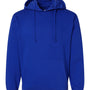 LAT Mens Elevated Fleece Basic Hooded Sweatshirt Hoodie - Royal Blue - NEW