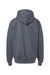 Gildan SF500B Youth Softstyle Hooded Sweatshirt Hoodie Heather Dark Grey Flat Back