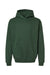 Gildan SF500B Youth Softstyle Hooded Sweatshirt Hoodie w/ Pouch Pocket Forest Green Flat Front