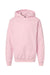Gildan SF500B Youth Softstyle Hooded Sweatshirt Hoodie Light Pink Flat Front