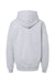 Gildan SF500B Youth Softstyle Hooded Sweatshirt Hoodie w/ Pouch Pocket Sport Grey Flat Back
