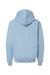 Gildan SF500B Youth Softstyle Hooded Sweatshirt Hoodie w/ Pouch Pocket Stone Blue Flat Back