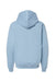 Gildan SF500B Youth Softstyle Hooded Sweatshirt Hoodie Stone Blue Flat Back