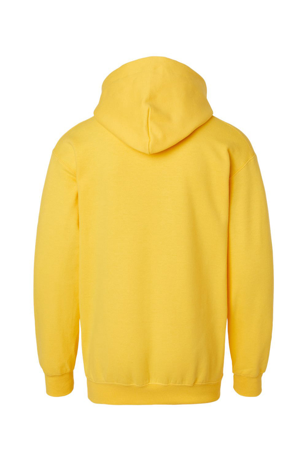 Gildan SF500B Youth Softstyle Hooded Sweatshirt Hoodie Daisy Yellow Flat Back