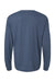 Gildan 67400 Mens Softstyle CVC Long Sleeve Crewneck T-Shirt Navy Blue Mist Flat Back