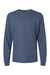 Gildan 67400 Mens Softstyle CVC Long Sleeve Crewneck T-Shirt Navy Blue Mist Flat Front