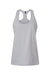 Gildan 64220LCVC Womens Softstyle CVC Racerback Tank Top Cement Grey Flat Front