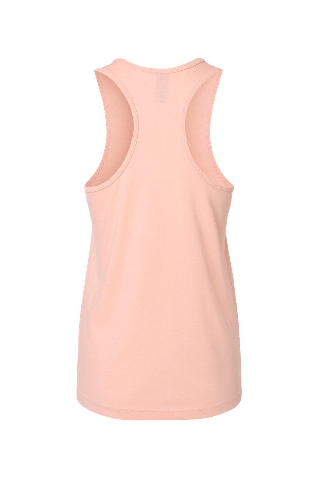 Gildan 64220LCVC Womens Softstyle CVC Racerback Tank Top Dusty Rose Pink Flat Back