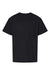 Gildan 67000B Youth Softstyle CVC Short Sleeve Crewneck T-Shirt Pitch Black Flat Front