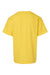 Gildan 64000BCVC Youth Softstyle CVC Short Sleeve Crewneck T-Shirt Daisy Yellow Mist Flat Back