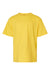 Gildan 67000B Youth Softstyle CVC Short Sleeve Crewneck T-Shirt Daisy Yellow Mist Flat Front