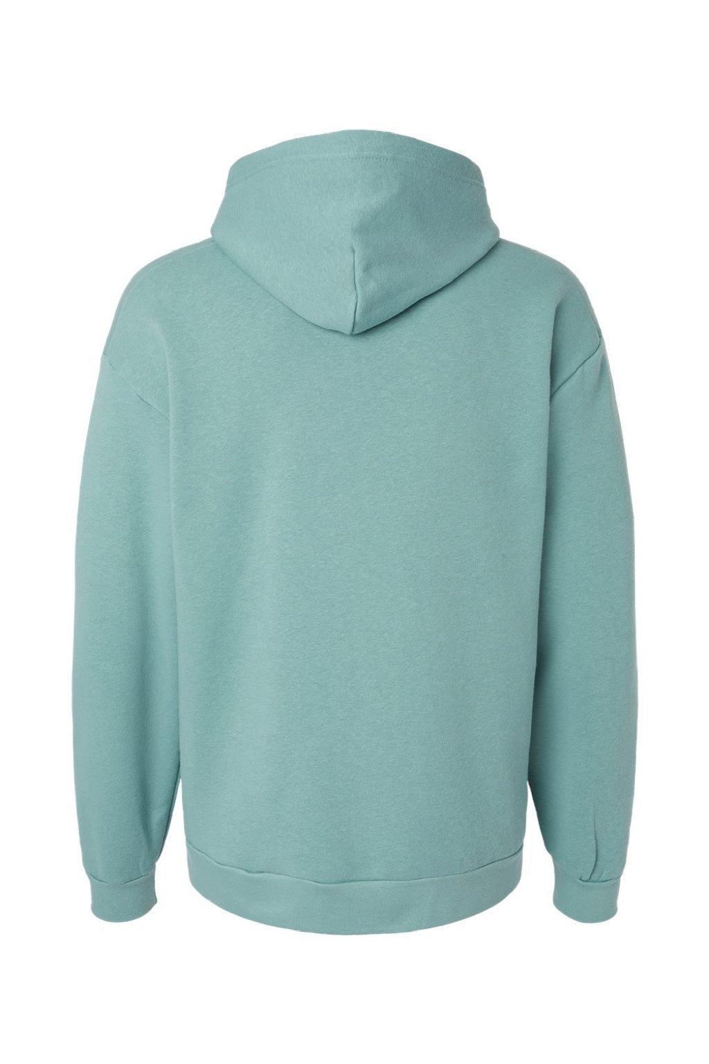 American Apparel RF498 Mens ReFlex Fleece Hooded Sweatshirt Hoodie w/ Pouch Pocket Arctic Green Flat Back