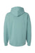 American Apparel RF498 Mens ReFlex Fleece Hooded Sweatshirt Hoodie w/ Pouch Pocket Arctic Green Flat Back