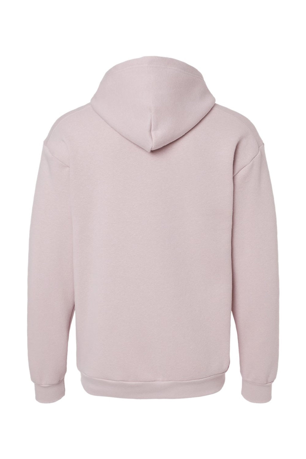 American Apparel RF498 Mens ReFlex Fleece Hooded Sweatshirt Hoodie w/ Pouch Pocket Blush Pink Flat Back